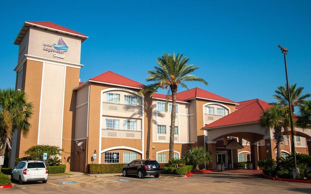 Kemah Edgewater Hotel Seabrook Bagian luar foto