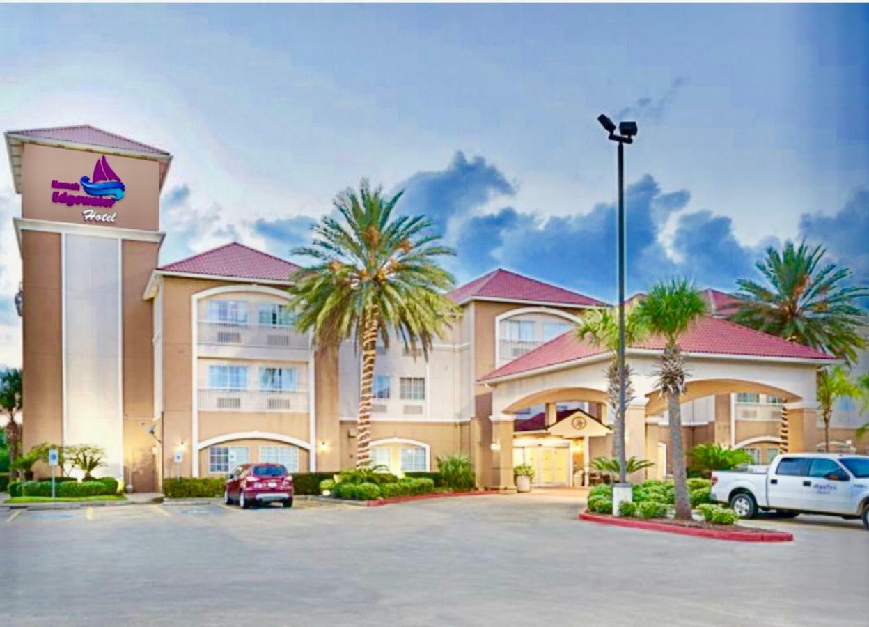 Kemah Edgewater Hotel Seabrook Bagian luar foto